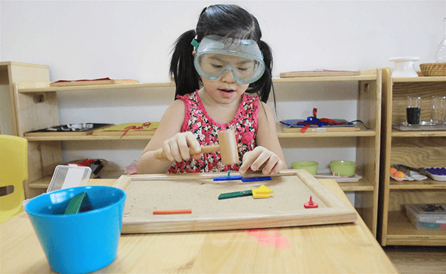 thực hành cuộc sống - happy house kindergarten - ngoi truong hanh phuc